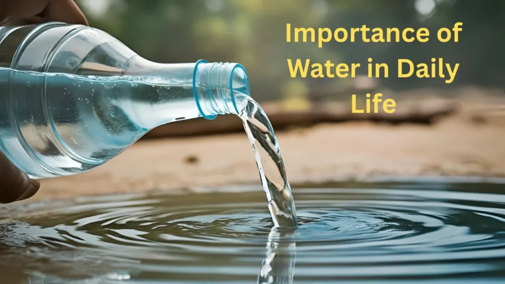 Importance of Water in Daily Life